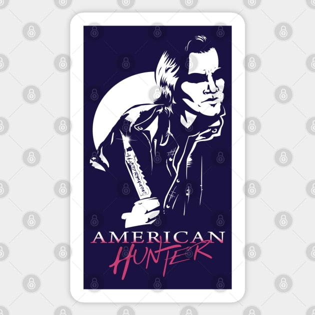 American Hunter Sam Sticker by poopsmoothie